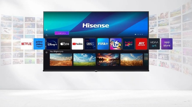 Telewizor Hisense QLED 50E7NQ 50" 4K UHD Smart TV Wi-Fi Czarny - zdjęcie 5