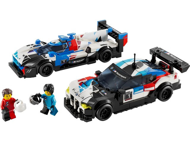 LEGO Speed Champions 76922 Samochody wyścigowe BMW M4 GT3 & BMW M Hybrid V8 - zdjęcie 2