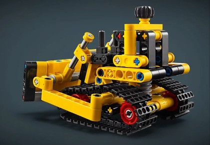 LEGO TECHNIC 42163 Buldożer do zadań specjalnych - zdjęcie 3