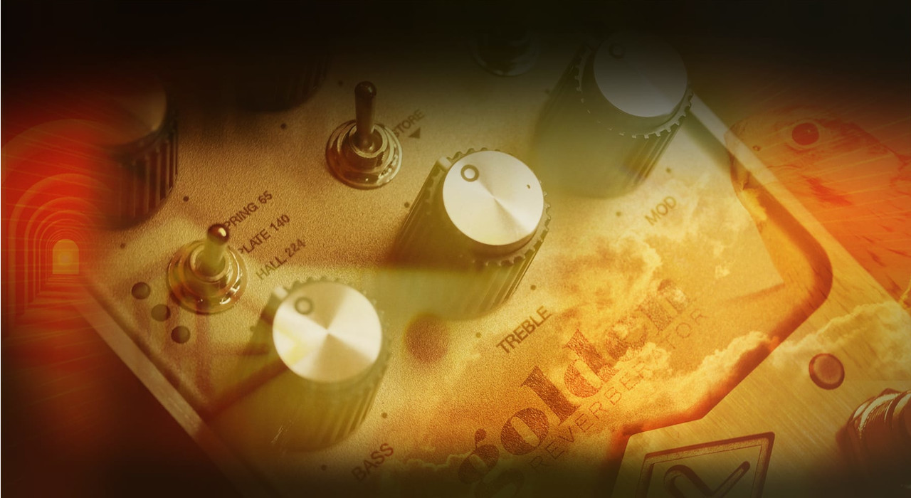 Universal Audio UA UAFX Golden Reverberator - Efekt Gitarowy - zdjęcie 2