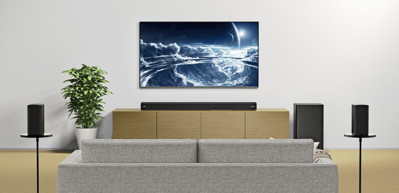 Soundbar JVC TH-E874B 5.1.2 Wireless Sub, Dolby A. - zdjęcie 1