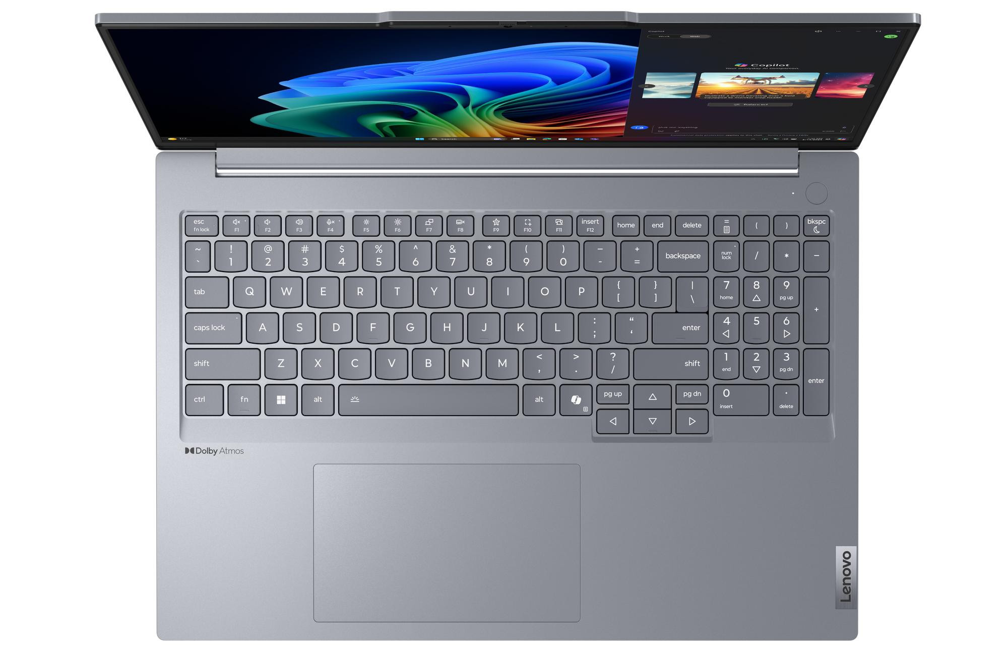 Lenovo ThinkBook 16 G7 QOY Snapdragon X Plus X1P-42-100 16" WUXGA IPS 300nits AG 60Hz 32GB DDR5 SSD1TB Qualcomm Adreno 84Wh W11Pro Luna Grey 3Y Onsite - zdjęcie 2