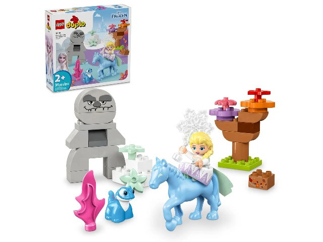 LEGO Disney 10418 Elza i Bruni w Zaczarowanym Lesie - zdjęcie 1