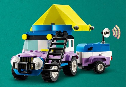 LEGO Friends 42603 Kamper z mobilnym obserwatorium gwiazd - zdjęcie 3