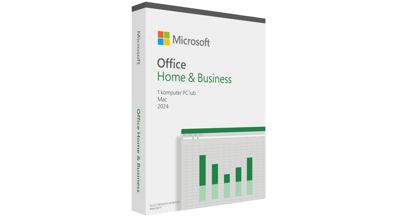 Microsoft® Office Home and Business 2024 Polish EuroZone 1 License Medialess - zdjęcie 2