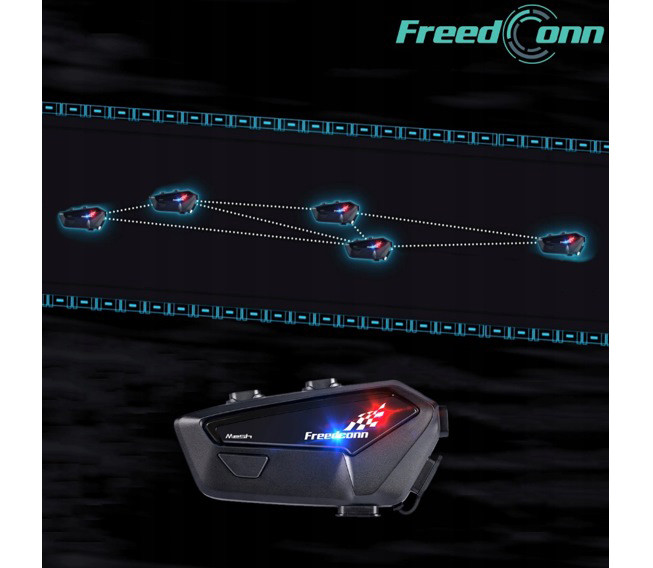 Interkom motocyklowy FreenConn FX Pro V2 EU MESH - zdjęcie 4