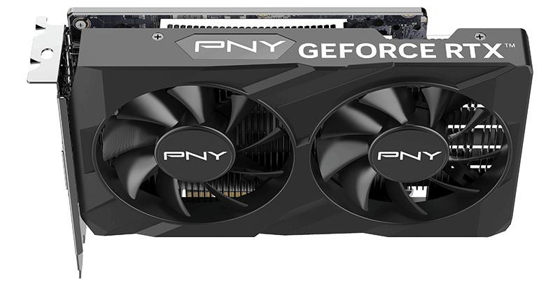 Karta graf. PNY GEFORCE RTX 3050 6GB VERTO Dual Fan - zdjęcie 4