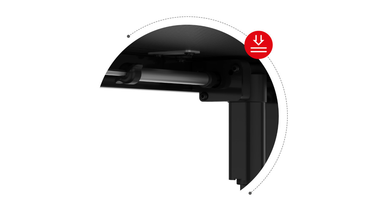 Biurko elektryczne Huzaro Hero 7.9 Black - zdjęcie 5