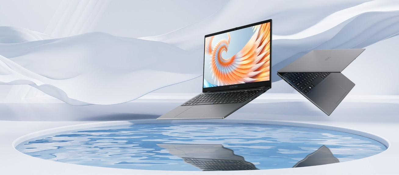 Chuwi Herobook-Plus 15.6"FHD IPS Celeron N4020 8GB SSD256GB BT Win11 Iron Gray - zdjęcie 1