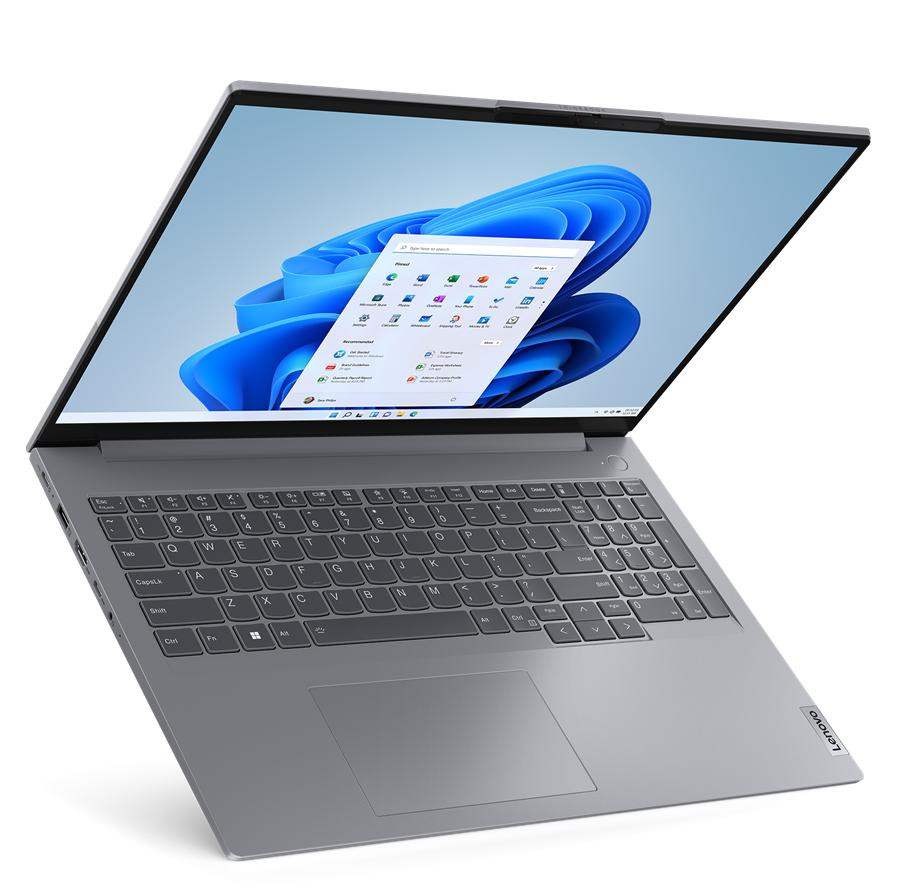 Lenovo ThinkBook 16 G6 ABP Ryzen 7 7730U 16" WUXGA IPS 300nits AG 16GB DDR4 3200 SSD512 AMD Radeon Graphics W11Pro 3Y Onsite Arctic Grey - zdjęcie 2