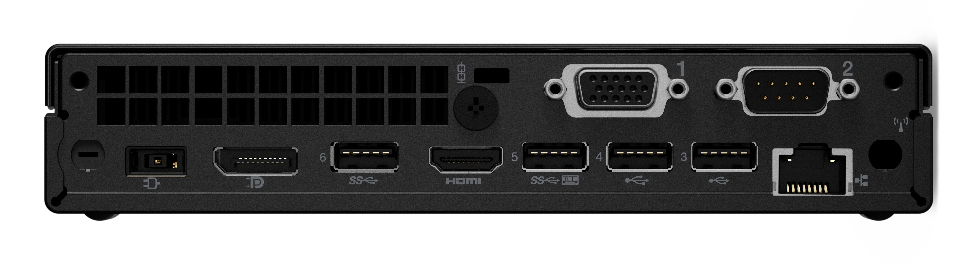 Lenovo ThinkCentre M75q Gen 2 Ryzen 3 Pro 5350GE 16GB DDR4 SSD512 AMD Radeon W11Pro 3Y OnSite - zdjęcie 4