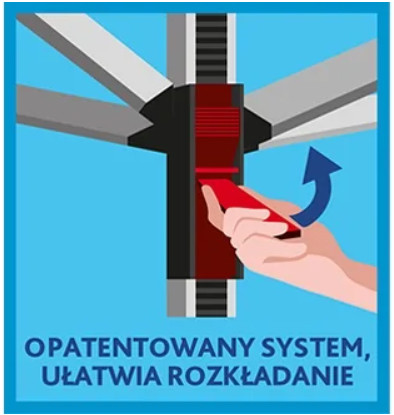 Suszarka zewnętrzna Vileda Sun Lift Plus 60 - zdjęcie 3