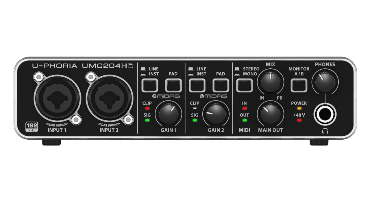 Behringer UMC204HD - Interfejs audio USB - zdjęcie 1
