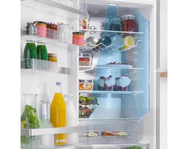 Lodówka BOSCH Serie 4 KGN492IDF No Frost MiltiAirflow203cm - zdjęcie 5