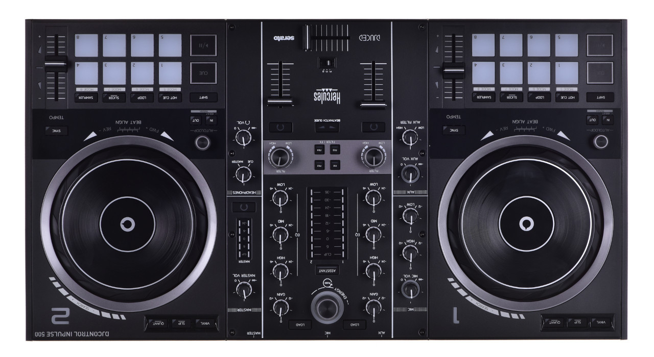Hercules DJControl Inpulse 500 - 2-Kanałowy kontroler DJ - zdjęcie 1