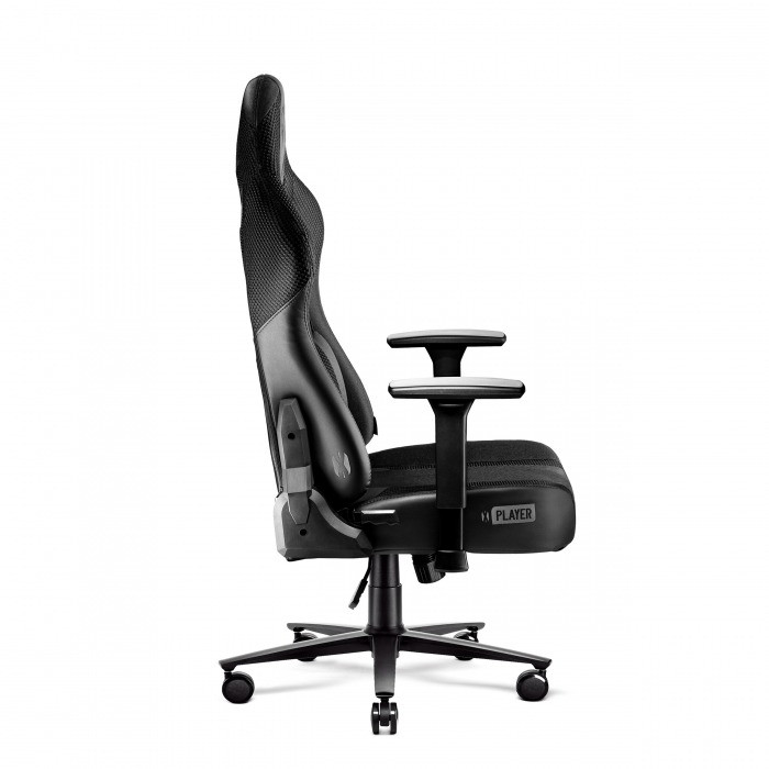 Fotel gamingowy DIABLO X-PLAYER 2.0 king fotel czarno-czarny - zdjęcie 2