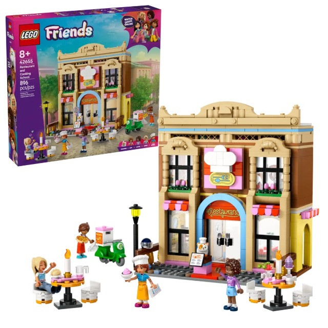 LEGO FRIENDS 42655 Restauracja i szkoła gotowania - zdjęcie 1