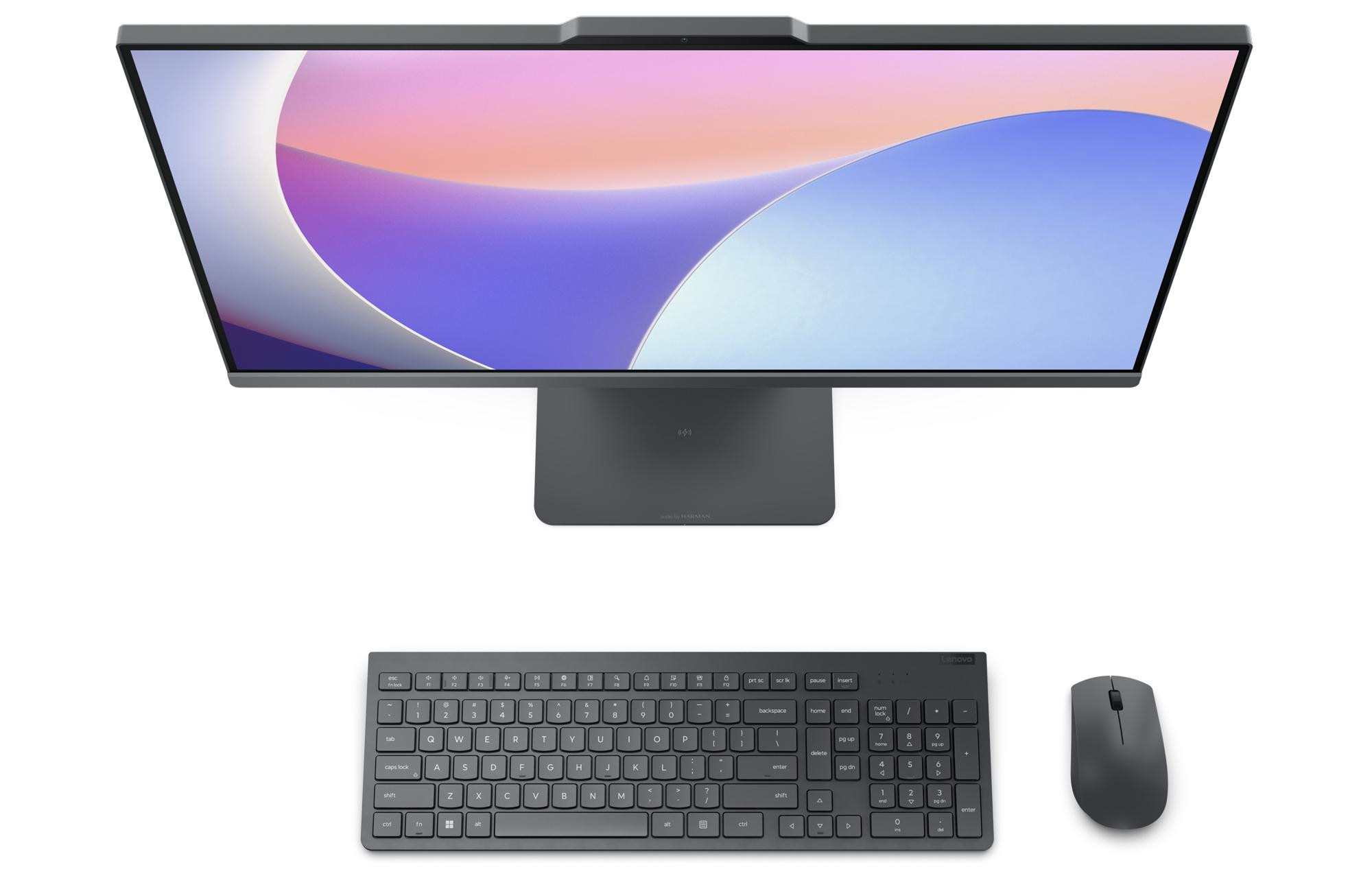 Lenovo IdeaCentre AIO 27IRH9 i5-13420H 27"QHD IPS 350nits AG 16GB DDR5 5200 SSD1TB Intel UHD Graphics Win11 Cloud Grey - zdjęcie 4