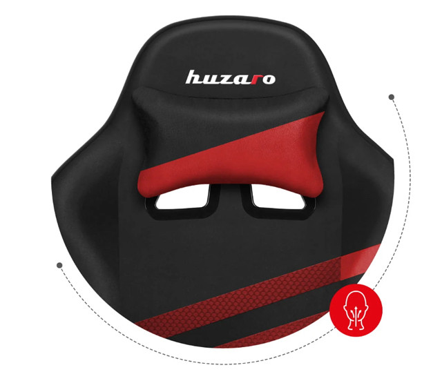 Fotel gamingowy Huzaro Force 4.4 Red Mesh - zdjęcie 7
