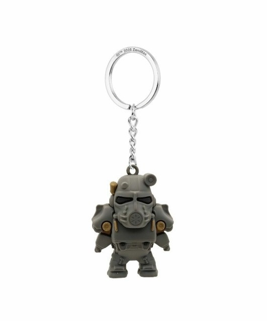 Brelok Fallout T-60 Good Loot 3D Keychain - zdjęcie 1