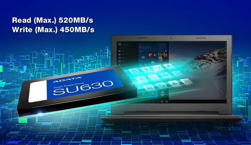 Dysk SSD ADATA Ultimate SU630 1.92TB 2.5" SATA III - zdjęcie 3