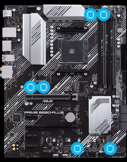 Płyta główna ASUS PRIME B550-PLUS - zdjęcie 10