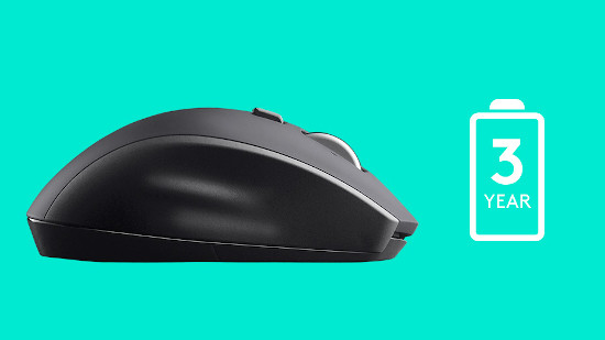 Mysz Logitech M705 bezprzewodowa, silver - zdjęcie 2