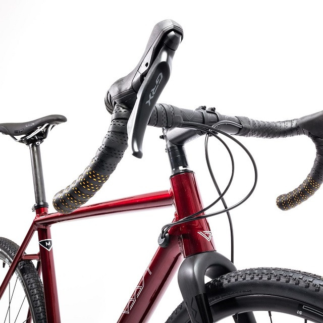 Rower gravel VAAST 700C APEX GRX 52cm S Gloss Berry Red - zdjęcie 3