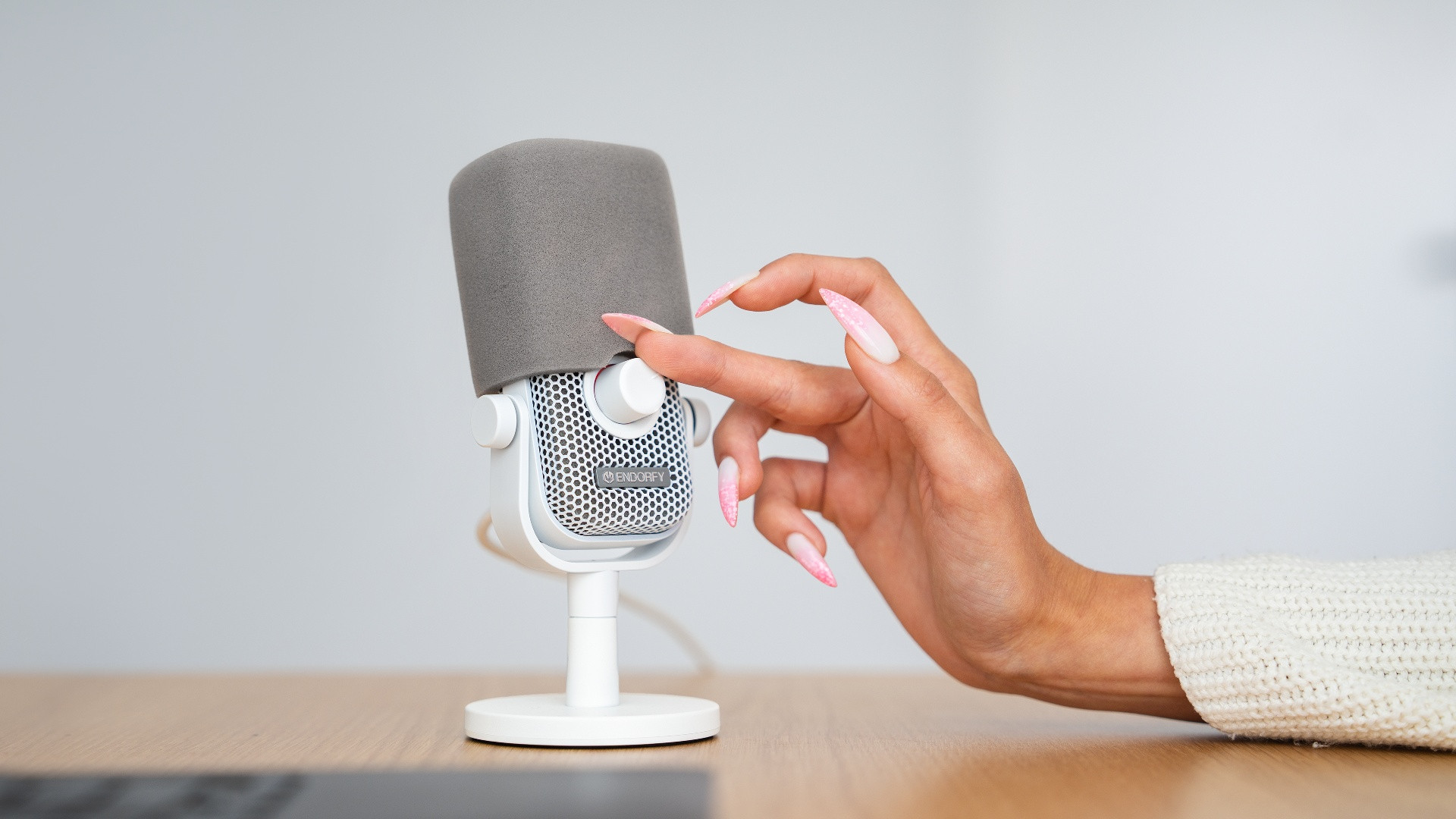 Mikrofon ENDORFY Solum Voice S Onyx White (EY1B015) - zdjęcie 5