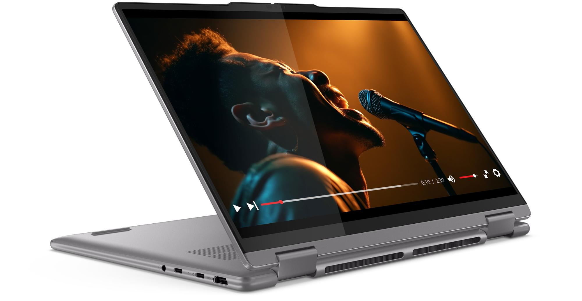 Lenovo Yoga 7 2-in-1 14AHP9 Ryzen 5 8640HS 14" WUXGA OLED 400nits Glossy 60Hz 16GB LPDDR5x-6400 SSD1TB Radeon 760M Graphics Win11Arctic Grey - zdjęcie 3