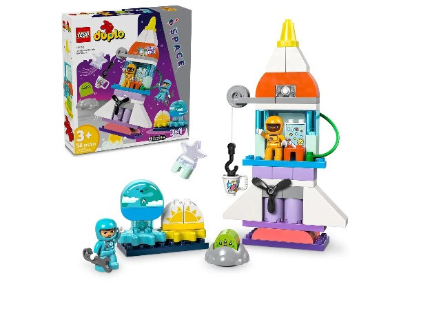LEGO DUPLO 10422 Przygoda w promie kosmicznym 3 w 1 - zdjęcie 1