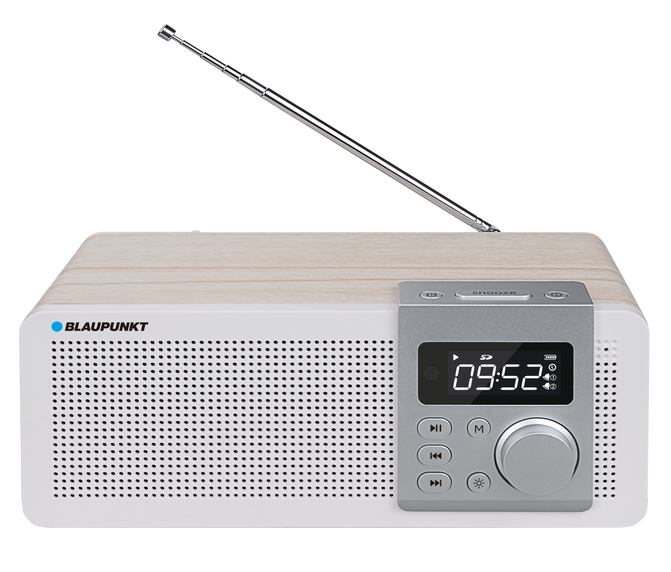 Radio przenośne Blaupunkt PP14BT (srebrne) - zdjęcie 1