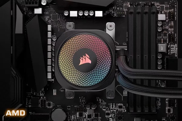 CORSAIR iCUE LINK TITAN 280 RX RGB AIO, 280mm Radiator, Liquid CPU Cooler - zdjęcie 7