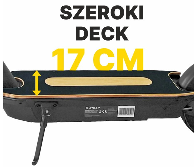Hulajnoga Elektryczna XRIDER M10 Pro 15,6Ah Bateria LG 500W - zdjęcie 8