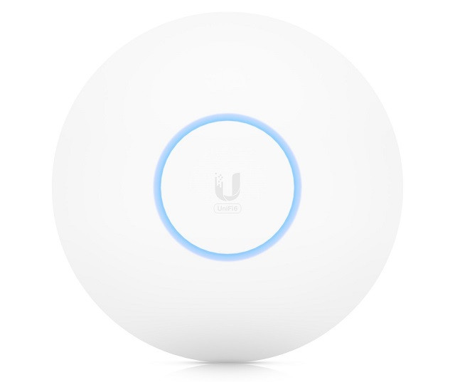 Acces Point Wi-Fi 6 Ubiquiti UniFi U6 Pro 2.4GHz(2x2)/5GHz(4x4) PoE 1x1G - zdjęcie 1