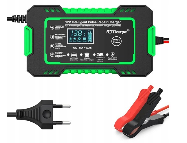 Prostownik akumulatorowy RJ Tianye RJ-C 120501A 12V, 6A - zdjęcie 3