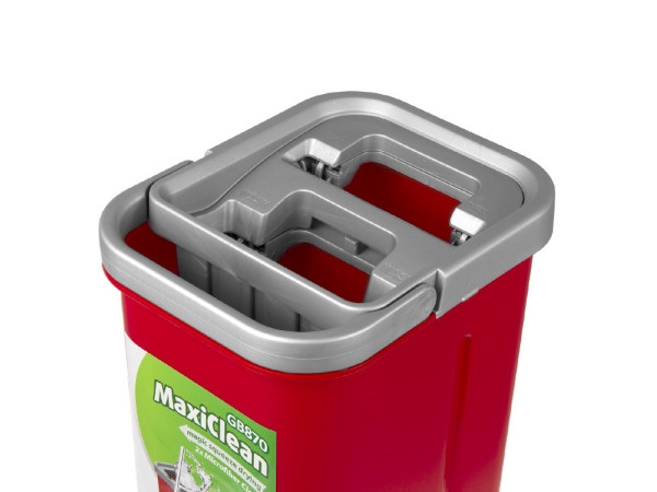 GREENBLUE MOP PŁASKI Z WIADREM I WYCISKACZEM GB870 - zdjęcie 4