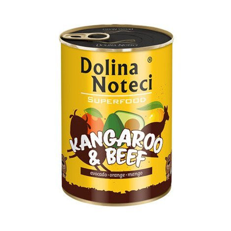 DOLINA NOTECI Superfood z kangurem i wołowiną - mokra karma dla psa - 800 g - zdjęcie 1