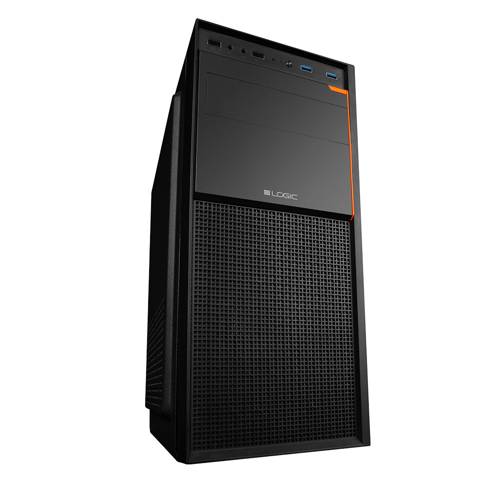 OBUDOWA LOGIC J23 USB 3.0 x 2 BLACK - zdjęcie 1