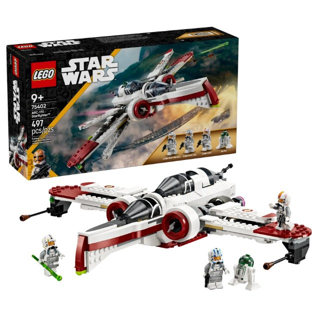 LEGO STAR WARS 75402 Myśliwiec ARC-170 - zdjęcie 1