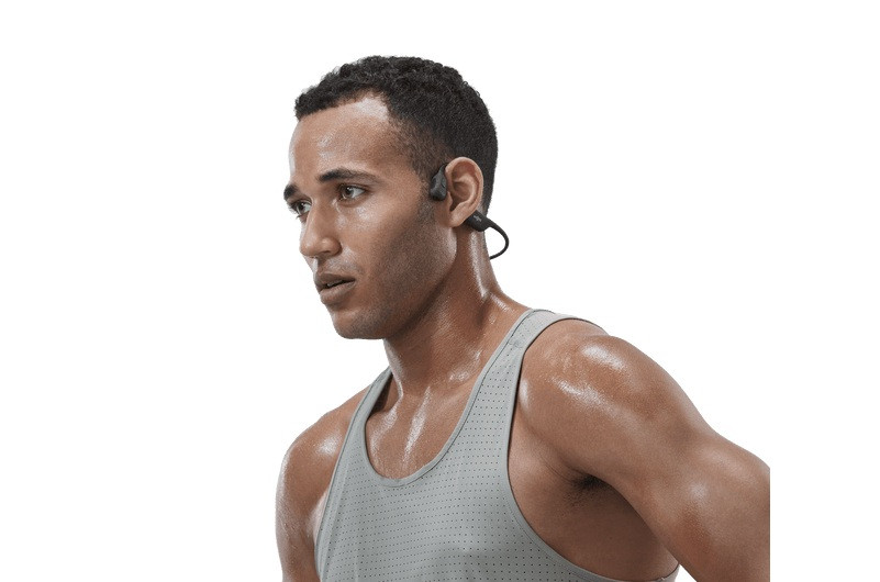 Słuchawki bezprzewodowe kostne Shokz OpenRun Pro Mini USB-A czarne - zdjęcie 2