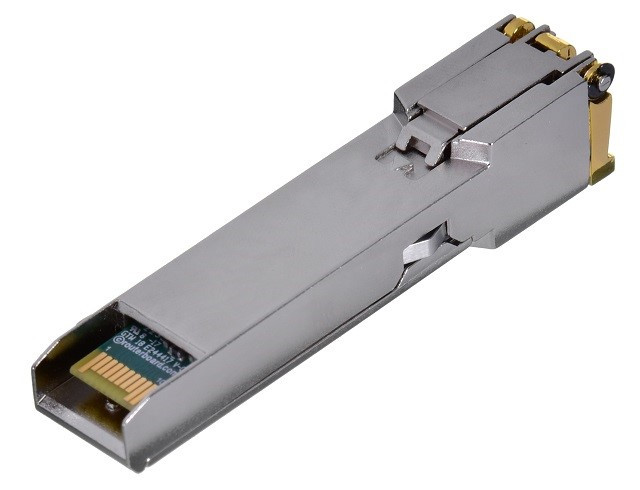 Wkładka SFP+ Mikrotik S+RJ10 10M, 100M, 1G, 2.5G, 5G, 10G RJ45 up to 30m @10Gbps - zdjęcie 2
