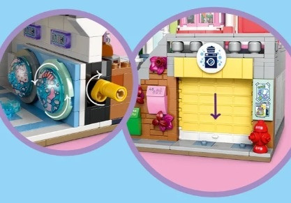 LEGO FRIENDS 42670 Mieszkania i sklepy w mieście Heartlake - zdjęcie 3