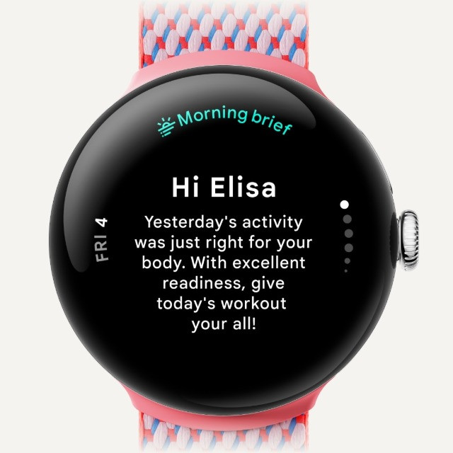Google Pixel Watch 3 LTE 45mm Silver Porcelain - zdjęcie 9