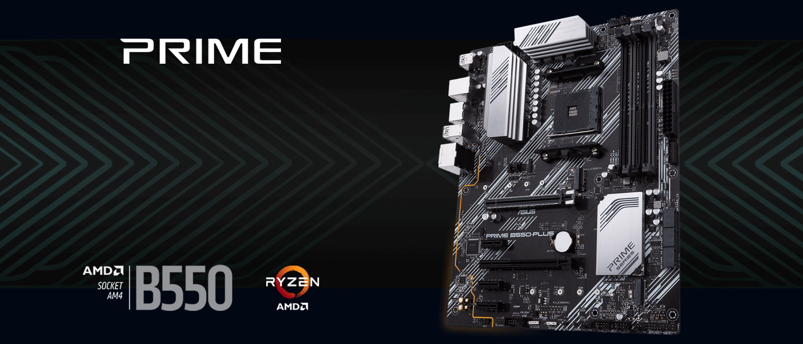 Płyta główna ASUS PRIME B550-PLUS - zdjęcie 1
