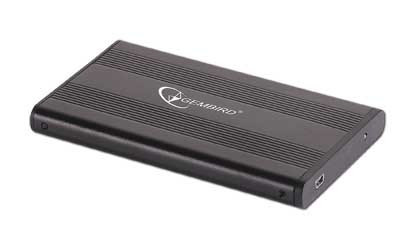 Obudowa Gembird 2.5" NA DYSK SATA USB 2.0 czarna aluminium EE2-U2S-5 - zdjęcie 1