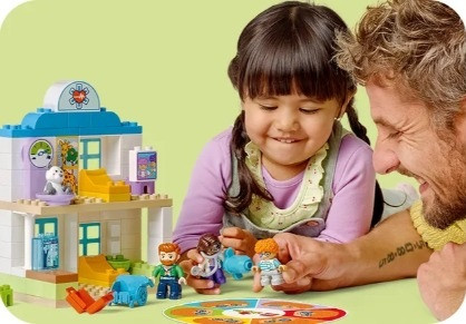 LEGO DUPLO TOWN 10449 Pierwszy raz: Wizyta u lekarza - zdjęcie 8