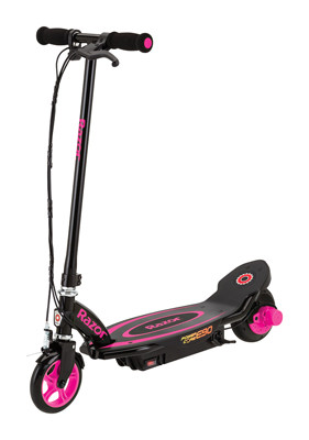 RAZOR-POWERCORE e90 Electric Scooter - Pink - zdjęcie 1