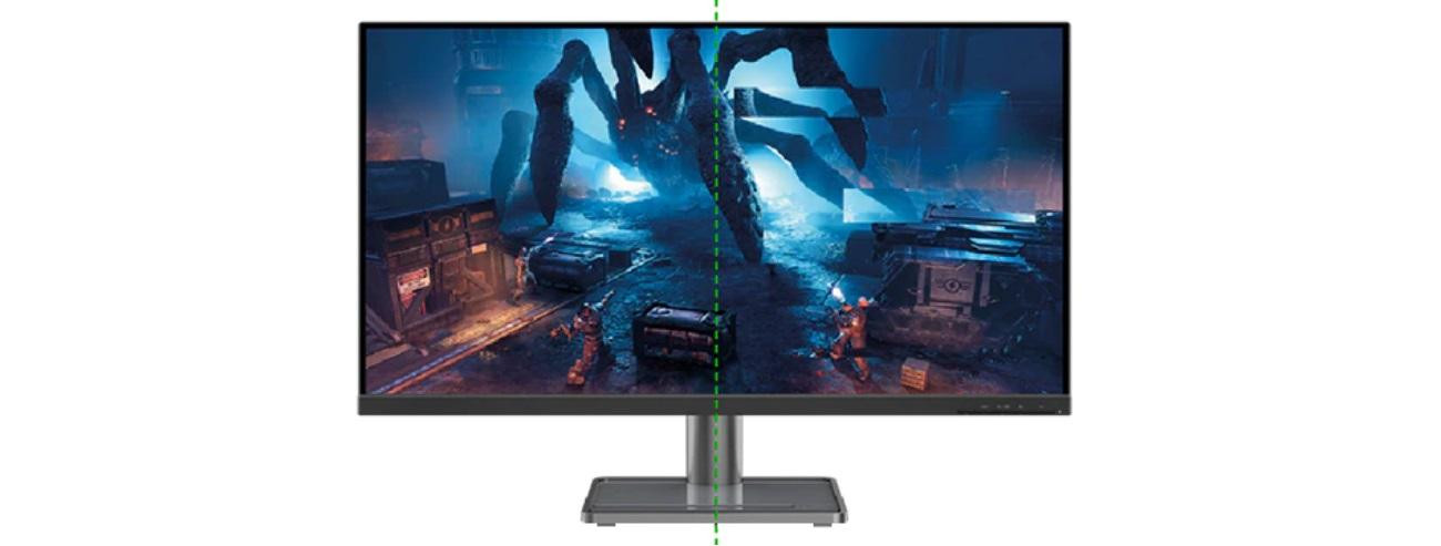 Lenovo ThinkVision P24h-2L 23.8"2K IPS 60Hz 300nits AG HDMI, DP USB Raven Black - zdjęcie 2