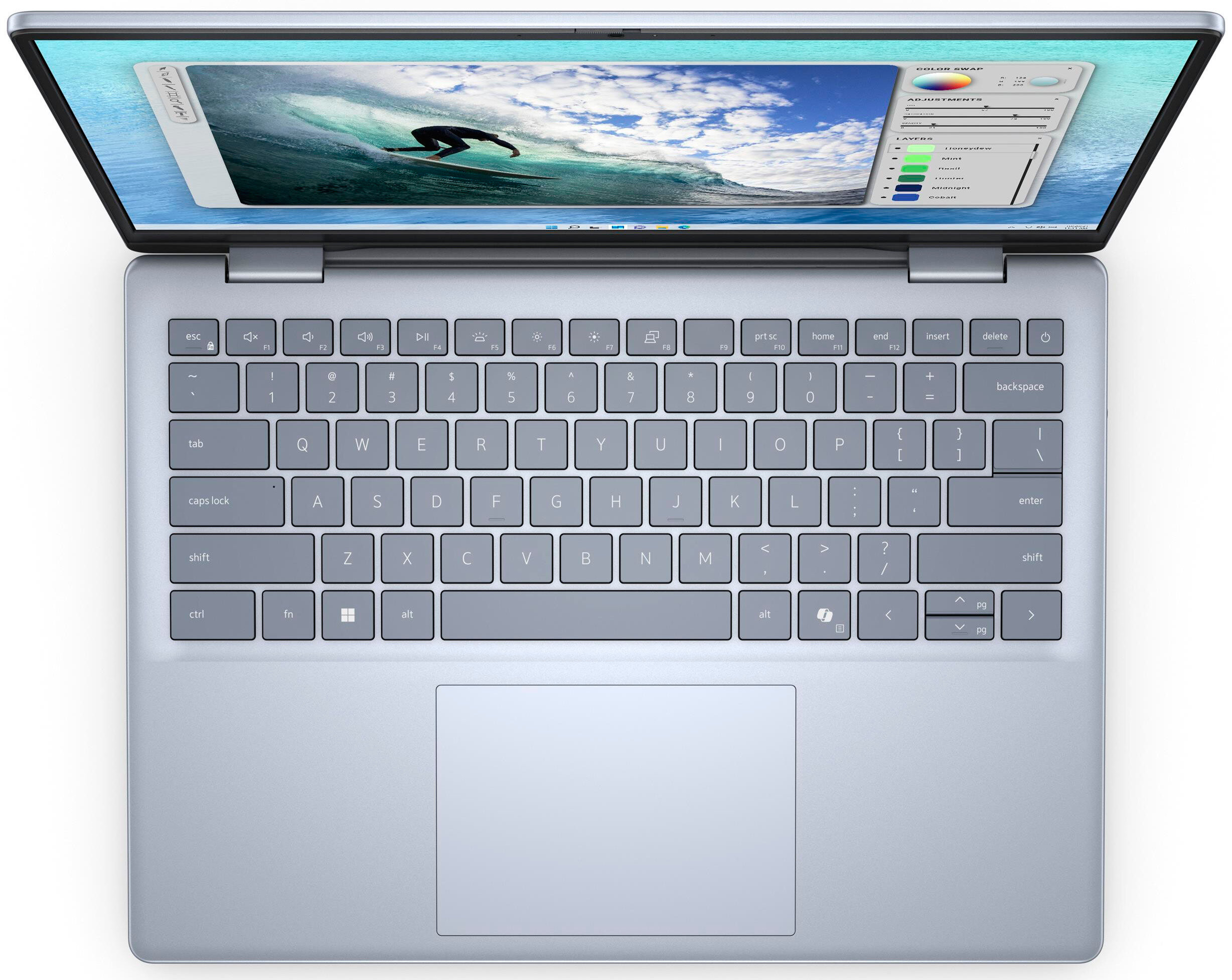 Dell Inspiron 5440 Core 7 150U 14" 2K 16GB DDR5 5200 SSD1TB GeForce MX570A W11Pro - zdjęcie 3